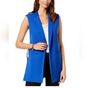 Nine West Royal Blue Women's Open Vest